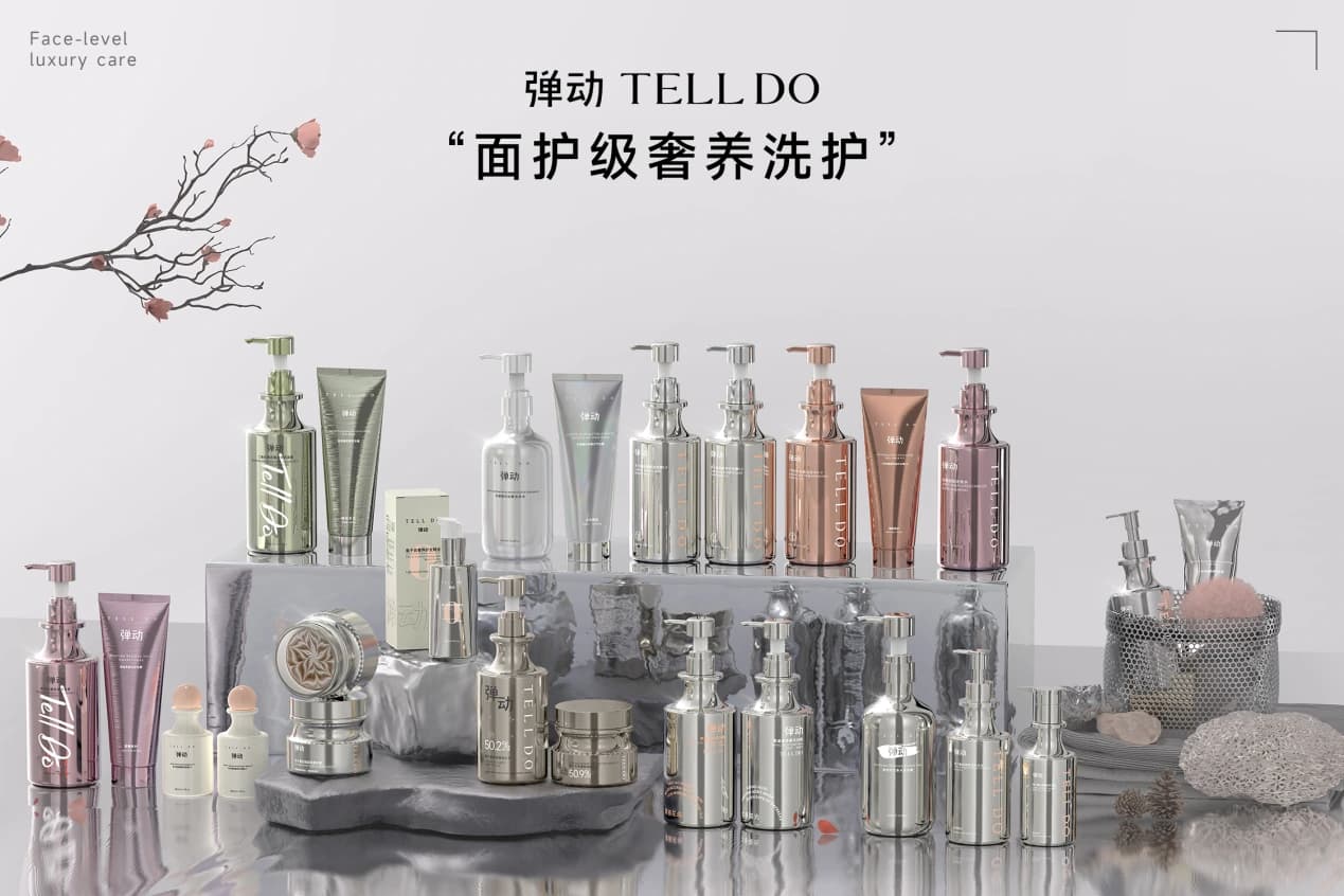 TELL DO scalp and hair care product collections